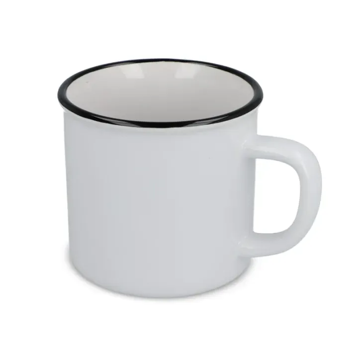 Enamel style ceramic mug 280ml - LT51111 (N0001)